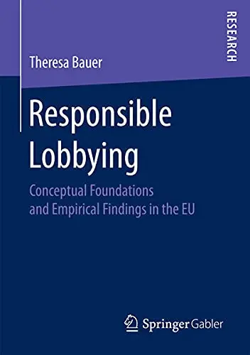 Cover of Responsible Lobbying
