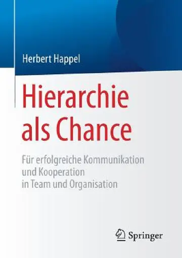 Cover of Hierarchie ALS Chance