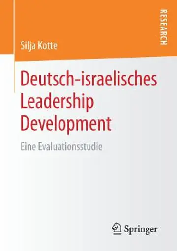Cover of Deutsch-Israelisches Leadership Development
