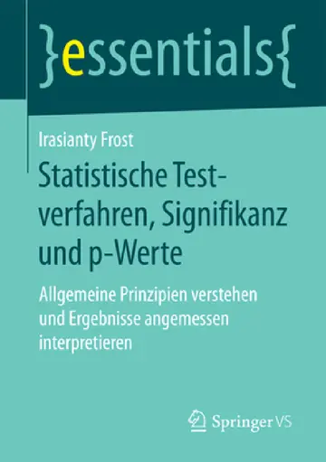 Cover of Statistische Testverfahren, Signifikanz Und P-Werte