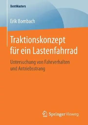 Cover of Traktionskonzept Für Ein Lastenfahrrad