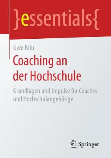 Cover of Coaching an Der Hochschule