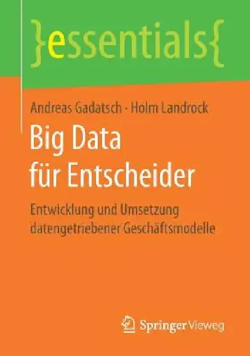 Cover of Big Data Für Entscheider
