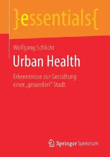 Cover of Urban Health