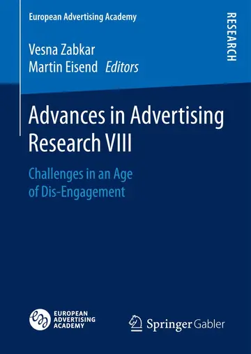 Cover of Advances in Advertising Research VIII