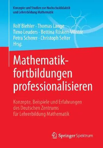Cover of Mathematikfortbildungen Professionalisieren