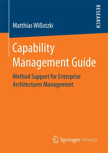 Cover of Capability Management Guide