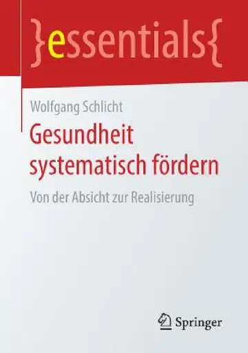 Cover of Gesundheit Systematisch Fördern