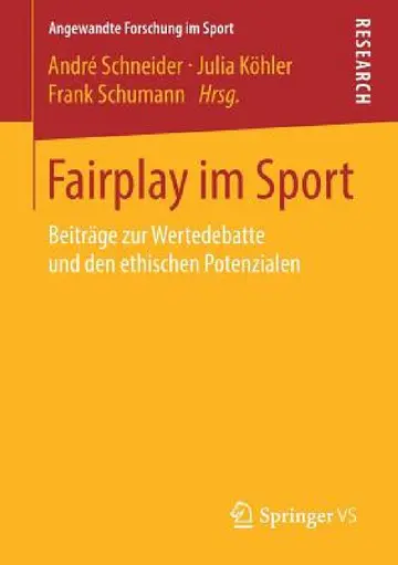 Cover of Fairplay Im Sport