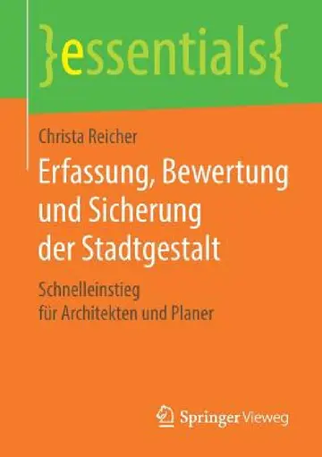 Cover of Erfassung, Bewertung Und Sicherung Der Stadtgestalt