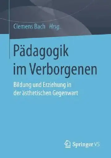 Cover of Pädagogik Im Verborgenen