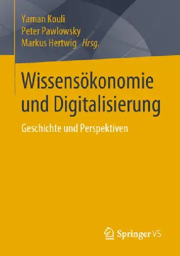 Cover of Wissensökonomie Und Digitalisierung