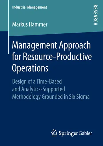 Cover of Management Approach for Resource-Productive Operations
