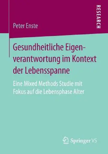 Cover of Gesundheitliche Eigenverantwortung Im Kontext Der Lebensspanne