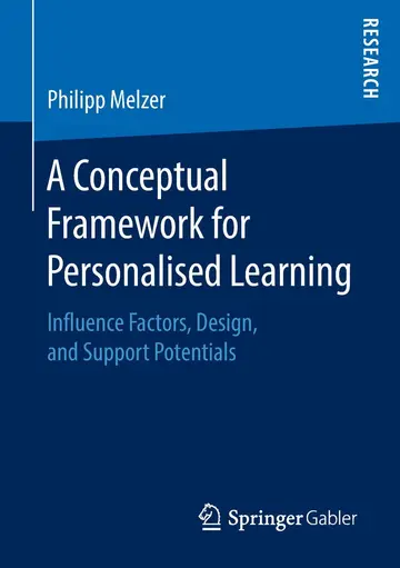 Cover of A Conceptual Framework for Personalised Learning