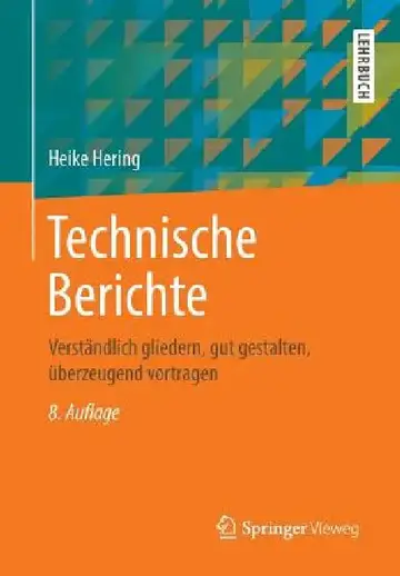 Cover of Technische Berichte