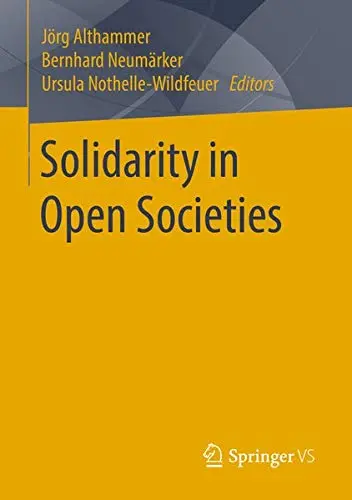 Cover of Solidarity in Open Societies