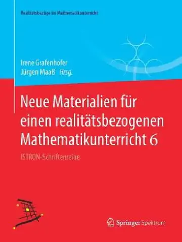 Cover of Neue Materialien Für Einen Realitätsbezogenen Mathematikunterricht 6