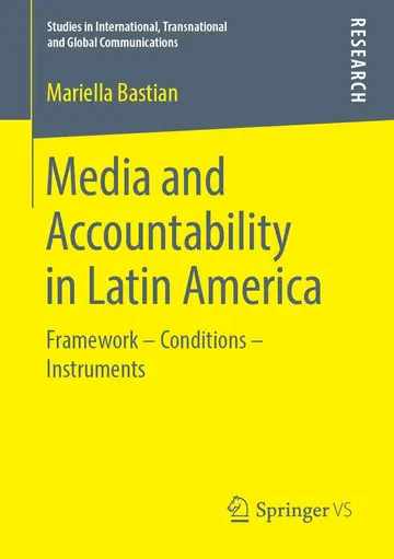 Cover of Media and Accountability in Latin America
