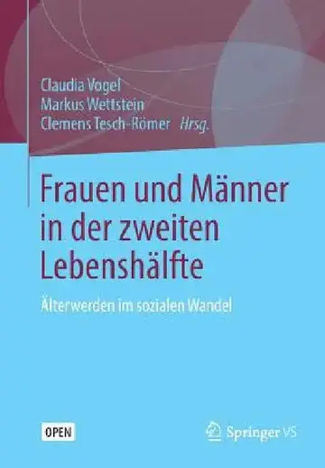 Cover of Frauen Und Männer in Der Zweiten Lebenshälfte
