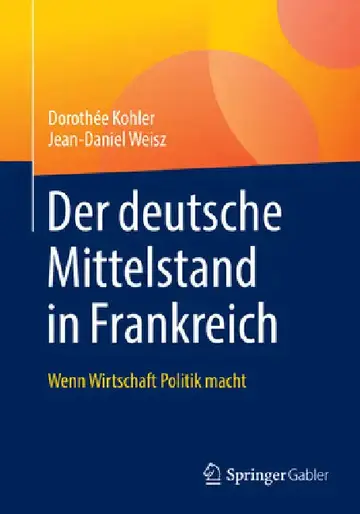 Cover of Der Deutsche Mittelstand in Frankreich