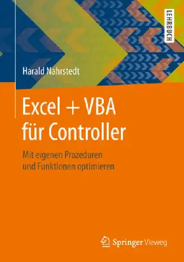 Cover of Excel + VBA Für Controller