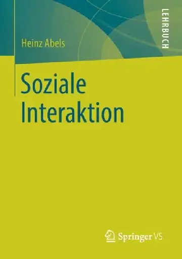 Cover of Soziale Interaktion