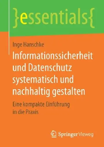 Cover of Informationssicherheit Und Datenschutz Systematisch Und Nachhaltig Gestalten