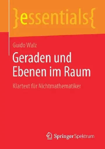 Cover of Geraden Und Ebenen Im Raum