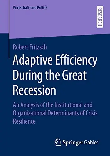 Cover of Adaptive Efficiency During the Great Recession
