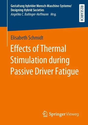 Cover of Effects of Thermal Stimulation during Passive Driver Fatigue