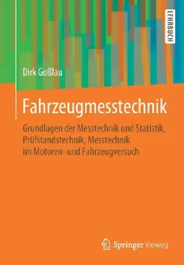 Cover of Fahrzeugmesstechnik