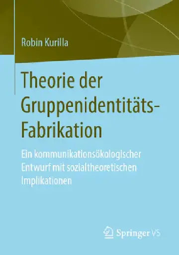 Cover of Theorie Der Gruppenidentitäts-Fabrikation