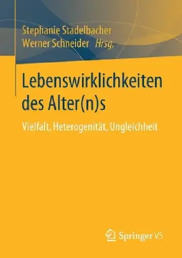 Cover of Lebenswirklichkeiten Des Alter(n)S