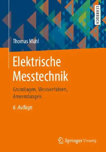 Cover of Elektrische Messtechnik
