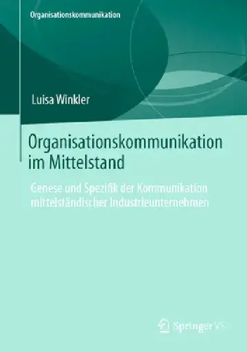 Cover of Organisationskommunikation Im Mittelstand