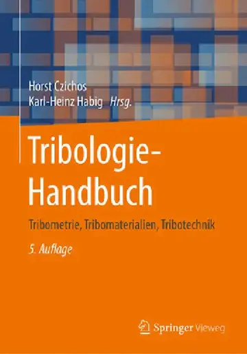 Cover of Tribologie-Handbuch