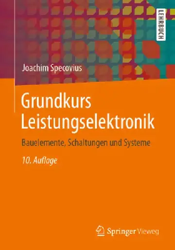 Cover of Grundkurs Leistungselektronik