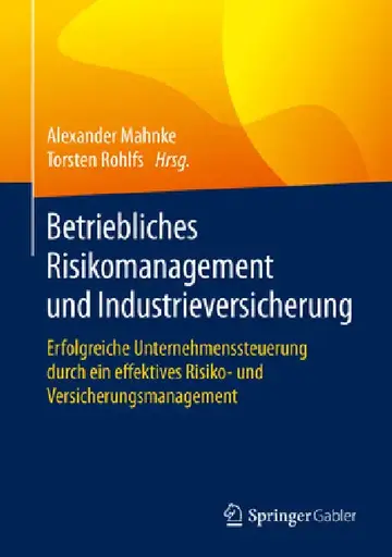 Cover of Betriebliches Risikomanagement Und Industrieversicherung