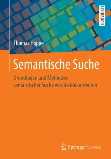 Cover of Semantische Suche