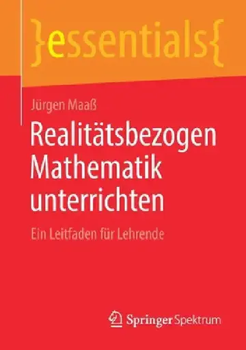Cover of Realitätsbezogen Mathematik Unterrichten