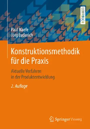 Cover of Konstruktionsmethodik Für Die PRAXIS