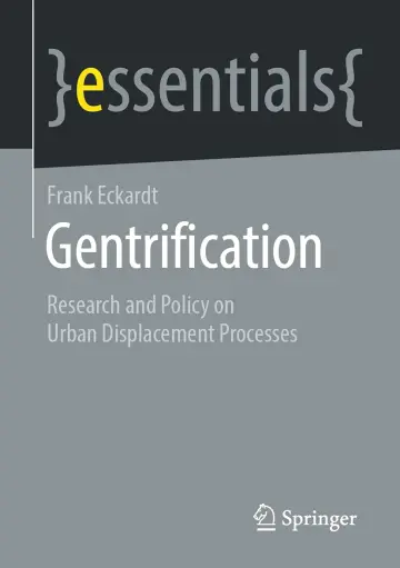 Cover of Gentrification