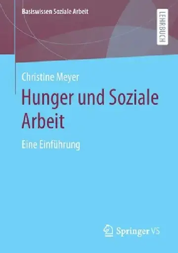 Cover of Hunger Und Soziale Arbeit