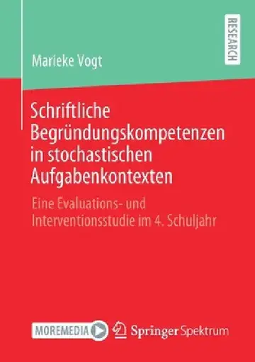 Cover of Schriftliche Begründungskompetenzen in Stochastischen Aufgabenkontexten
