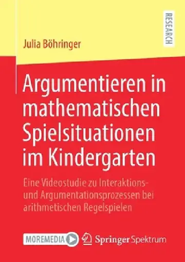 Cover of Argumentieren in Mathematischen Spielsituationen Im Kindergarten