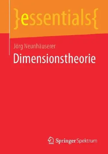 Cover of Dimensionstheorie