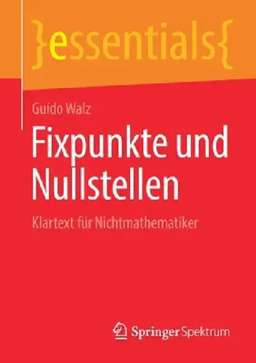 Cover of Fixpunkte Und Nullstellen