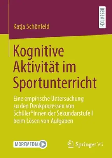 Cover of Kognitive Aktivität Im Sportunterricht