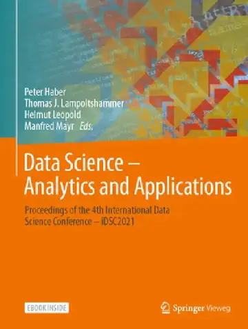 Cover of Data Science - Analytics and Applications